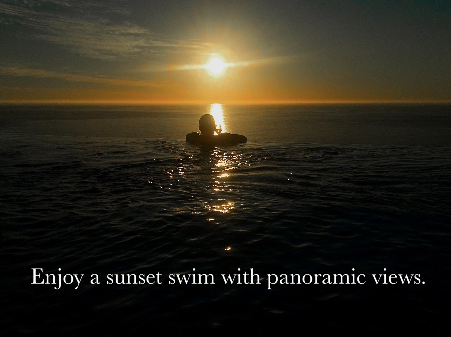 sunset swim final